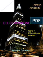 Teoría y Problemas de Electromagnetismo Schaum - Edminister