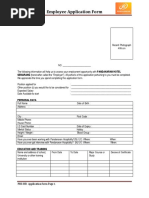 Application Form PHS