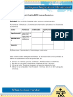 Analisis DOFA Sectores Economicos