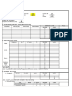 Load Calculation Second Floor Pre Dept