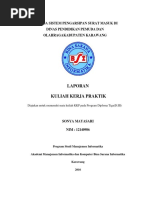 Download KKP Analisa sistem kearsipan di dinas pendidikan dan pemuda olahraga bidang kepegawaianpdf by sonya mayasari SN337583919 doc pdf