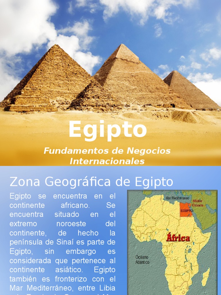 En Q Continente Se Encuentra Egipto Egipto | PDF | Egipto | Antiguo Egipto