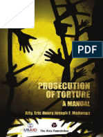 Manual On The Prosecution of Torture