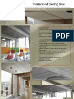 Perforated Ceiling Tiles: Case Study Tietgenkolliegiet