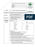 Sop Pemasangan NGT (Naso Gastrik Tube)