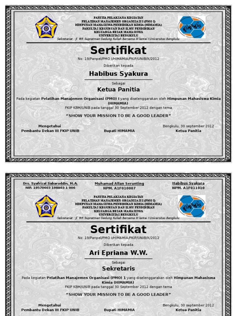 118603187 contoh sertifikat docx 118603187 contoh sertifikat docx