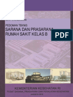 Pedoman Teknis Sarana a& Prasarana RS Tipe B