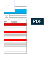 Monthly Timesheet