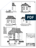 Architectural Drawings For A Simple Building