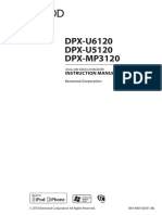 DPX-U6120 DPX-U5120 DPX-MP3120: Instruction Manual