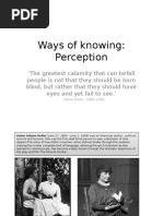 sense perception lagemaat