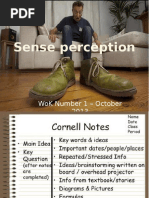 sense perception lecture