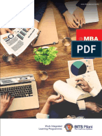 MBA in Consultancy Management