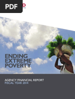 Ending Extreme Poverty: Agency Financial Report