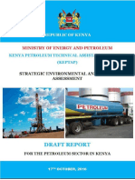 Kenya Petroleum Sector SESA Draft Report