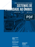 Criterios Tecnicos Para Projetos de Mobilidade Urbana - Sistemas de Prioridade Ao Onibus