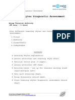 Learning Styles Diagnostic Assessment PDF