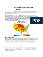 NASA - What's The Difference Between Weather and Climate?