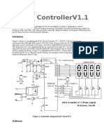 Clock Controllerv1.1: Hardware