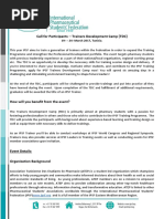 IPSF TDC, Tunisia Participants Call