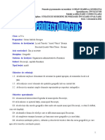 Proiect Didactic Bucuresticapitala Romaniei