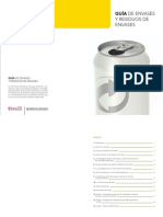 Guía de envases y residuos: clasificación y legislación