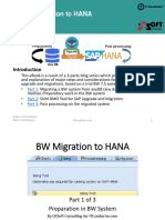 SAP BW Migration To HANA-eBook