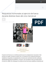 Entrenamiento, Actividad Física y Ciclo Menstrual 4