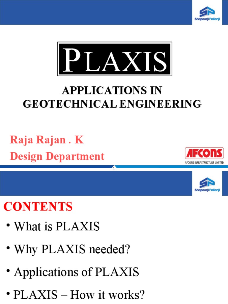 Overview of PLAXIS in Geotechnical Engineering | PDF