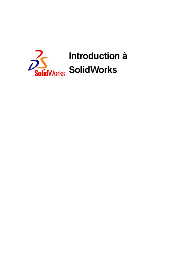 Aide Solidworks | PDF | Application | Logiciel