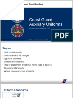 Uniform Presentation, USCG Auxiliary