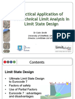 Eurocode 7 Geotechnical Limit Analysis