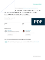 Modification to the Evaporator 