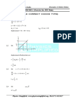 Kinematics Solutions PDF