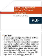 Askep Anak Dengan RDS (Respiratory Distress Syndrome)