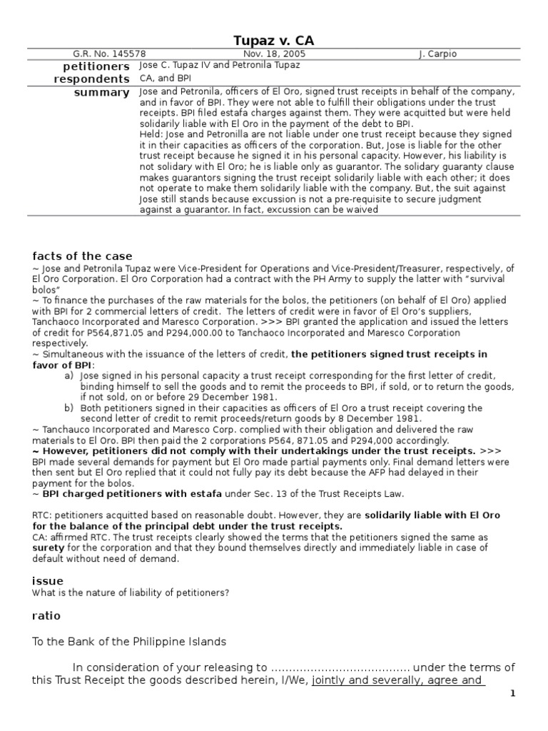 Pil Guarantee Legal Concepts Free 30day Trial Scribd