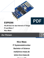 ESP8266 WLAN SoC für das Internet of Things