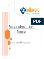 Latest Thinking on Precast in India
