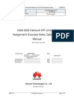 GSM BSS Network KPI (Immediate Assignment Success Rate) Optimization Manual