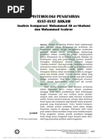 Download Epistimologi Penafsiran ayat ahkam by sada keling SN337626220 doc pdf