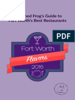 A Horned Frog's Guide To Fort Worth's Best Restaurants