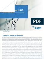 Biogen Q416 Earnings Presentation