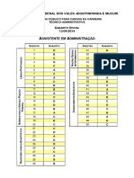 Gabarito 5 ASSISTENTE EM ADMINISTRACAO PDF