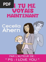 Ahern Cecelia Si Tu Me Voyais Maintenant Nature