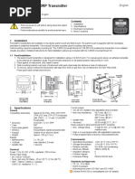 8750 - Transmitter 2 English