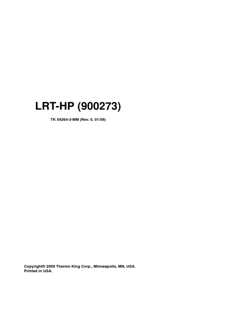 LRT-HP (900273) | PDF | Engineering Thermodynamics | Heating, Ventilating,  And Air Conditioning