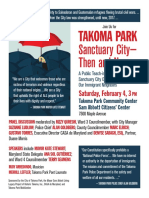 Sanctuary City Flyer