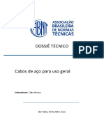 Dossiê Técnico: Indexadores: Cabo de Aço