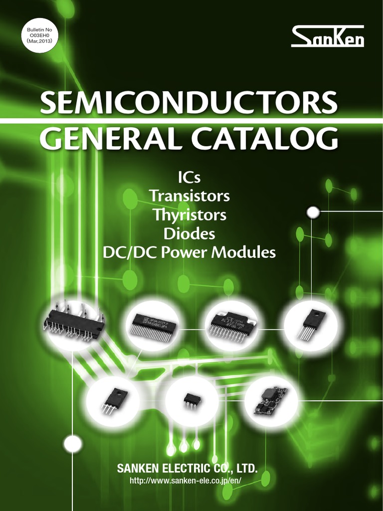 H1 O03eh0 Sanken Semiconductors General Catalog Pdf Power Supply Rectifier