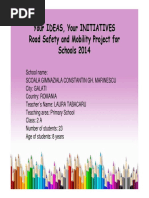 Road Safety Project - Galati.romania